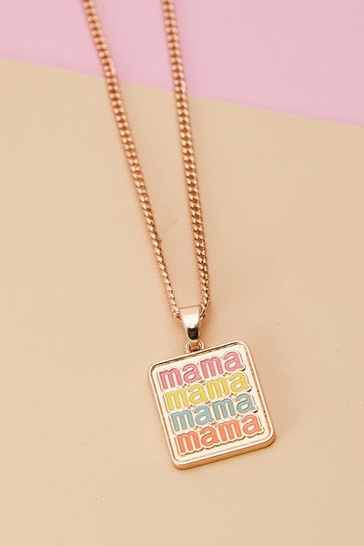 MAMA PENDANT NECKLACE | 31N22115