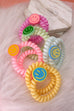 SMILEY PONY TAIL COIL SET OF 2 | 40PT301