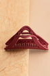 EXTRA LARGE CURVED TRIANGLE HAIR CLAW CLIPS | 40H515