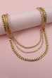 BOLD MULTI ROPE CHAIN LAYER NECKLACE | 52N2090511