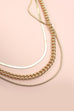 MIX SNAKE CHAIN MULTI LAYER NECKLACE | 52N2090518