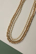 DOUBLE ROW CURB CHAIN NECKLACE | 52N2090514