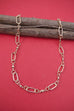 HANDMADE OVAL LINK CHAIN NECKLACE | 25N531