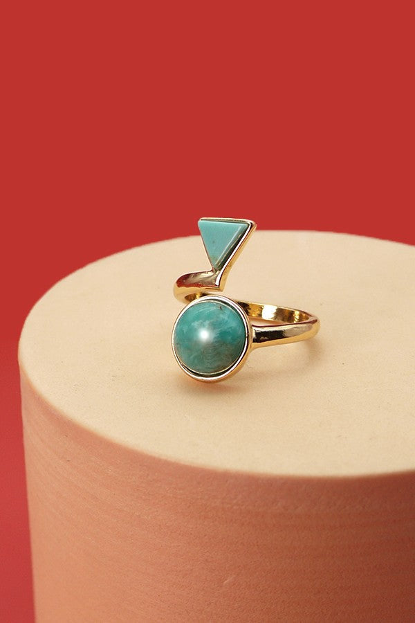 TURQUOISE STONE RING 31R22133