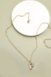 PERSONALIZED BUBBLE BALLOON INITIAL NECKLACE | 80N108