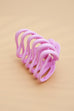 MIX MATTE TRANSLUCENT HAIR CLAW CLIPS  | 40H593
