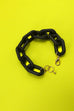 MATTE TWO TONED CHAINED BRACELET | 40B104