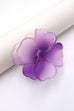 TRANSPARENT FLOWER HAIR CLAW CLIPS | 450H59