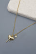 MINIMALIST DRIPPING HEART PENDANT NECKLACE | 10N3042104