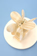 FLOWER STRIPE CELLULOSE HAIR CLAW CLIPS | 40H609