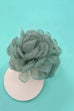 ROSE PETAL SHEER FABRIC HAIR CLAW CLIPS | 40H622